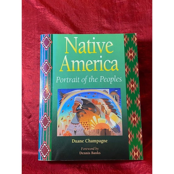 Native America: Portrait of A Peoples Collegiate Book First Nation Home School - Picture 1 of 9